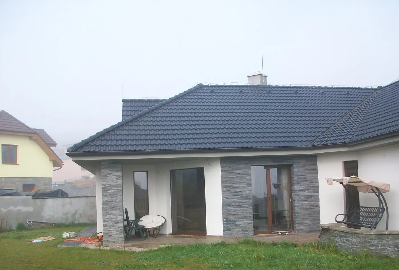 Novostavba pred založením záhrady